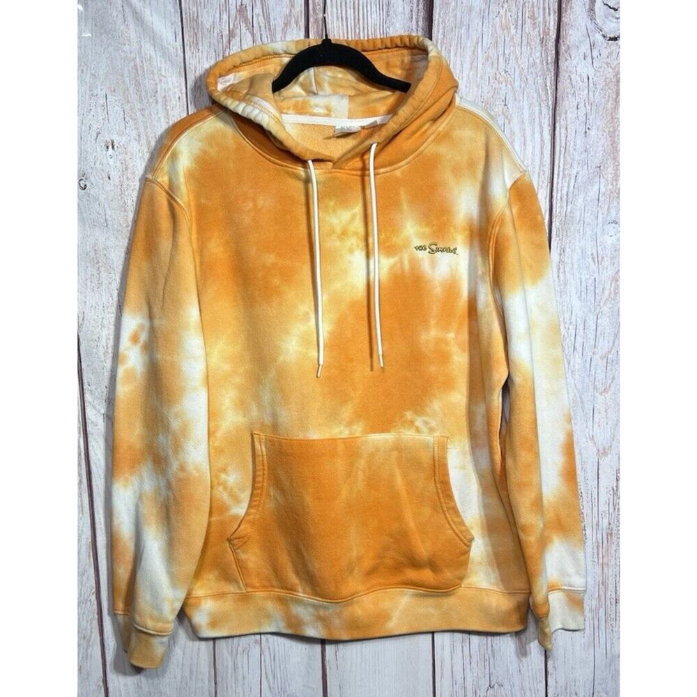 The Simpsons Orange Tie Dye Hoodie Y
outh Size: XLarge